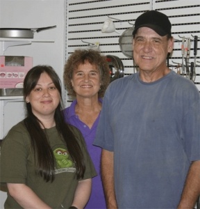 Staff at WAIF is thrilled about the new store. Ampy Wilson