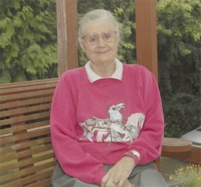 Betty Lehman sits willingly for this photo just as she willingly devotes her life of community service and her endless offers to lend friends a helping hand.
