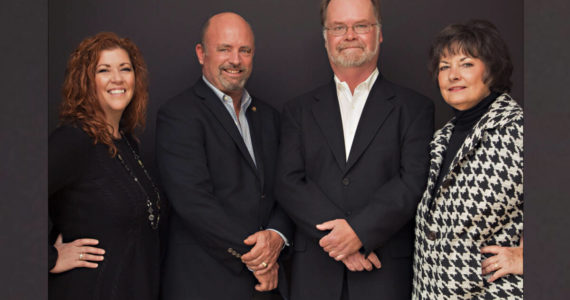The insurance experts at Craven Insurance, from right to left: Kathy Craven, Bob Craven Scott Smith and Elaine Hofstadter.