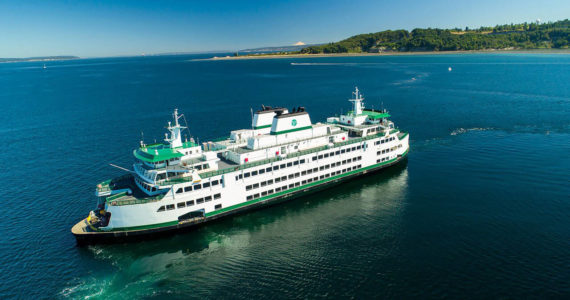 A ferryboat. (Washington State Ferries)