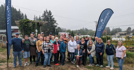 Windermere Whidbey team spent its 2023 Community Service Day giving back at Good Cheer Food Bank and Donation Center in Bayview. Photo courtesy Windermere Whidbey