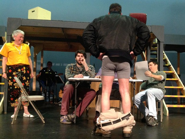 On the WICA set of The Full Monty are