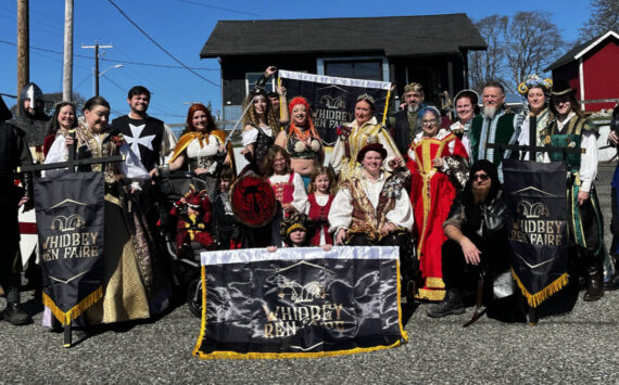 A “medieval fantasy festival,” the Whidbey Ren Faire will fill the Whidbey Island Fairgrounds & Events Center, May 25 and 26, sponsored in part by Peoples Bank. Photo courtesy Peoples Bank