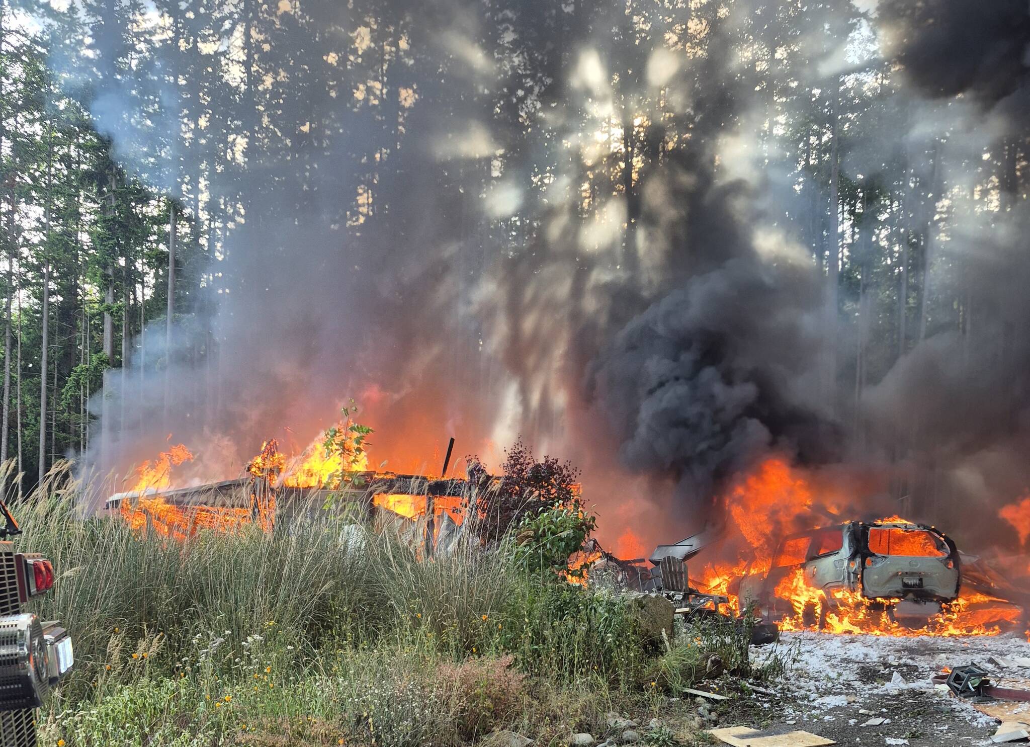 North Whidbey Fire photo
An explosion and fire destroyed a North Whidbey house.