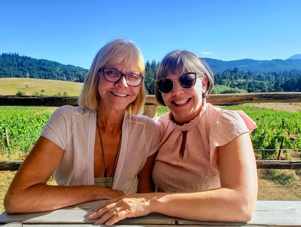 Photo provided From left are Debra Parish and her daughter Kristin Benson.