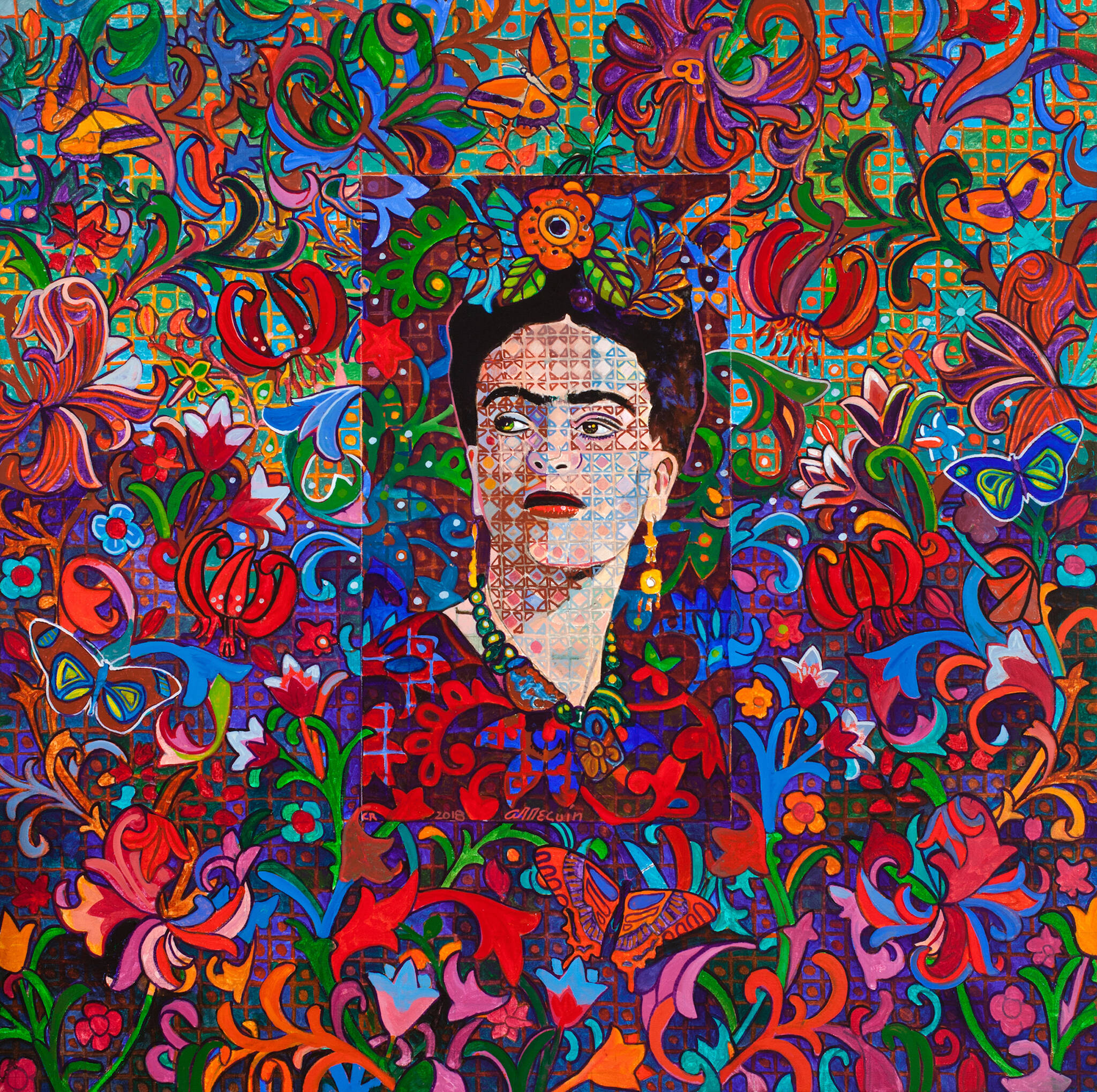 “Fragrance” - oil on canvas by Alfredo Arreguín, 2018.