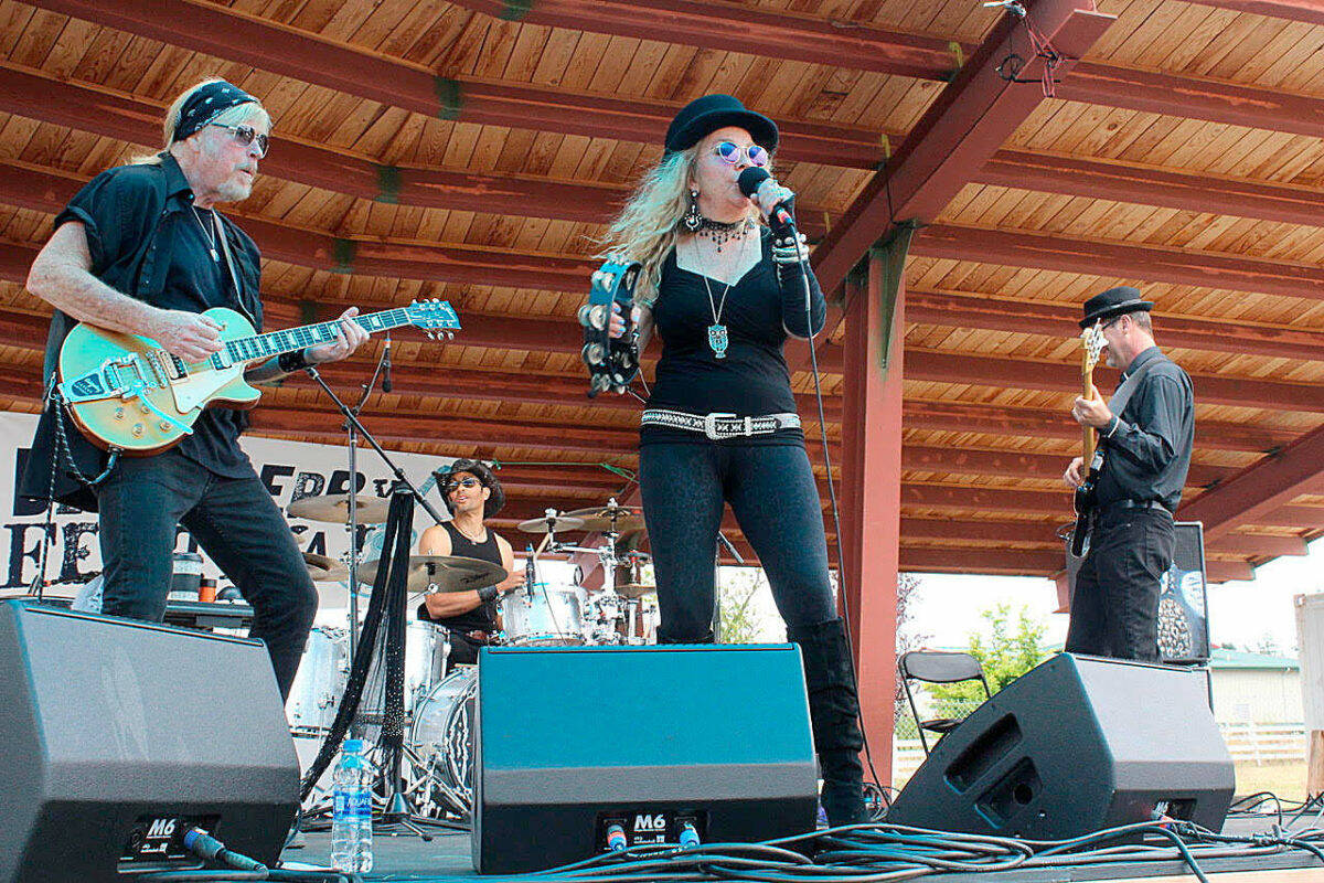 (File photo by Patricia Guthrie) Longtime local favorite, Janie Cribbs & The T.Rust Band, will play Friday, the opening day of LittleBIGFest at the Whidbey Island Fairgrounds & Event Center. The festival runs through Sunday, featuring 47 bands on four stages.