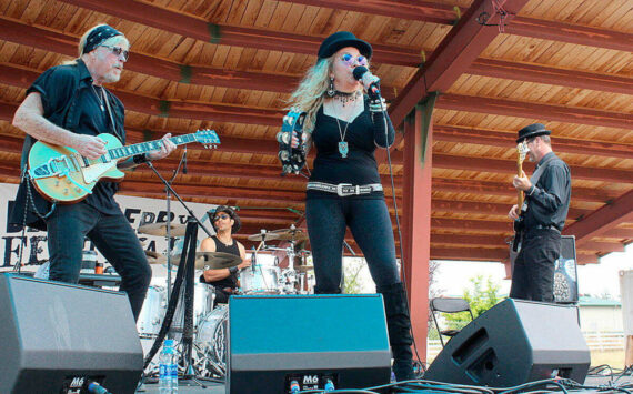 Longtime local favorite, Janie Cribbs & The T.Rust Band, will play Friday, the opening day of LittleBIGFest at the Whidbey Island Fairgrounds & Event Center. The festival runs through Sunday, featuring 47 bands on four stages. File photo by Patricia Guthrie