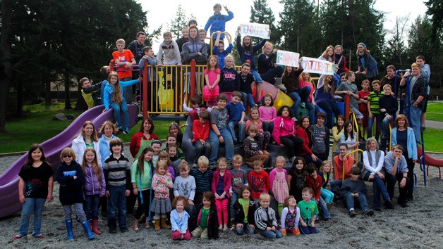 The kids of Island Christian Academy raised more than $1000 for blood cancer research.