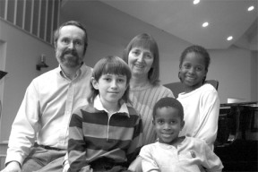 Hometown Heroes Karl Olsen and Deb Lund with their children Kaj