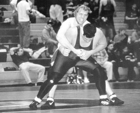 Paired off against a Lakewood wrestler more than 40 pounds heavier than he is